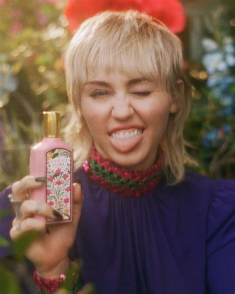 miley cyrus gucci advert.